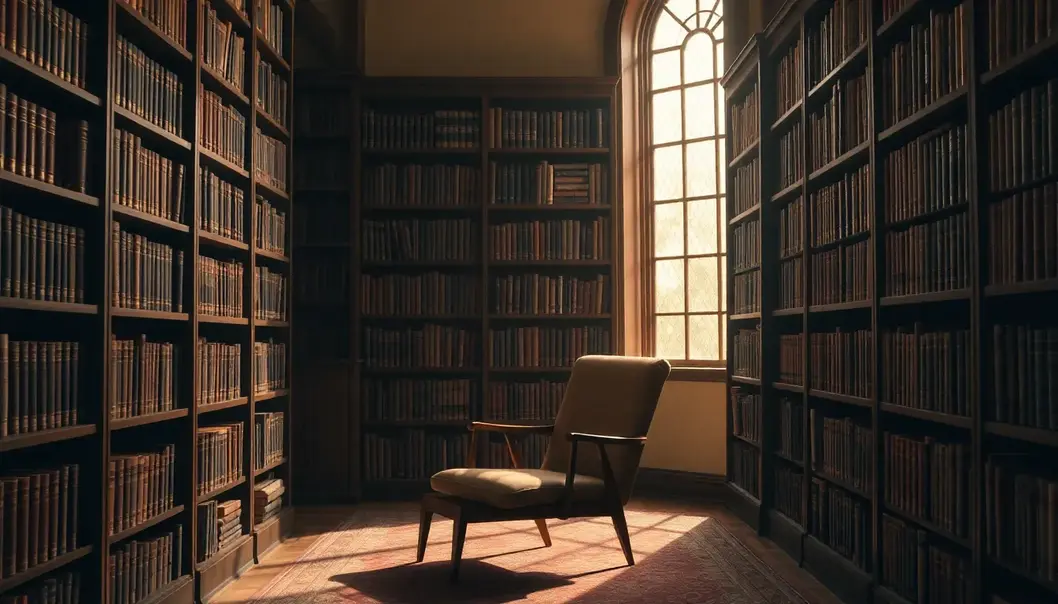 Classic biographies of historical icons at a cozy reading spot.